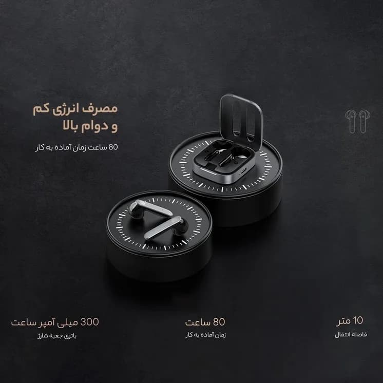 هندزفری بی‌سیم مکسکو مدل MEP-W01 — تصویر ۴