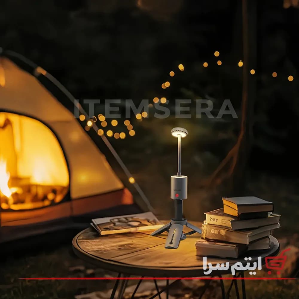 چراغ کمپینگ و پاوربانک گرین لاین مدل MINI CAMPING LIGHT — تصویر ۵