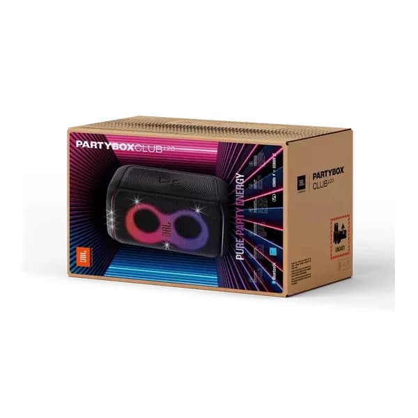 اسپیکر بلوتوثی قابل حمل جی بی ال مدل PARTYBOX CLUB 120 — تصویر ۳