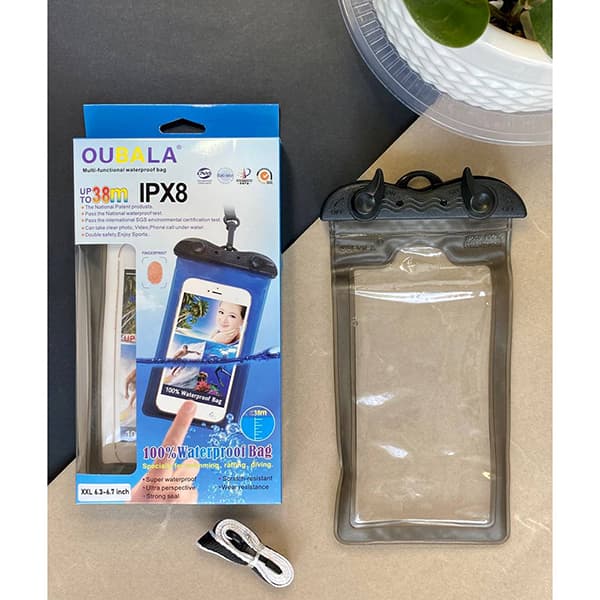 کاور ضد آب گوشی OUBALA مدل XXL — تصویر ۳