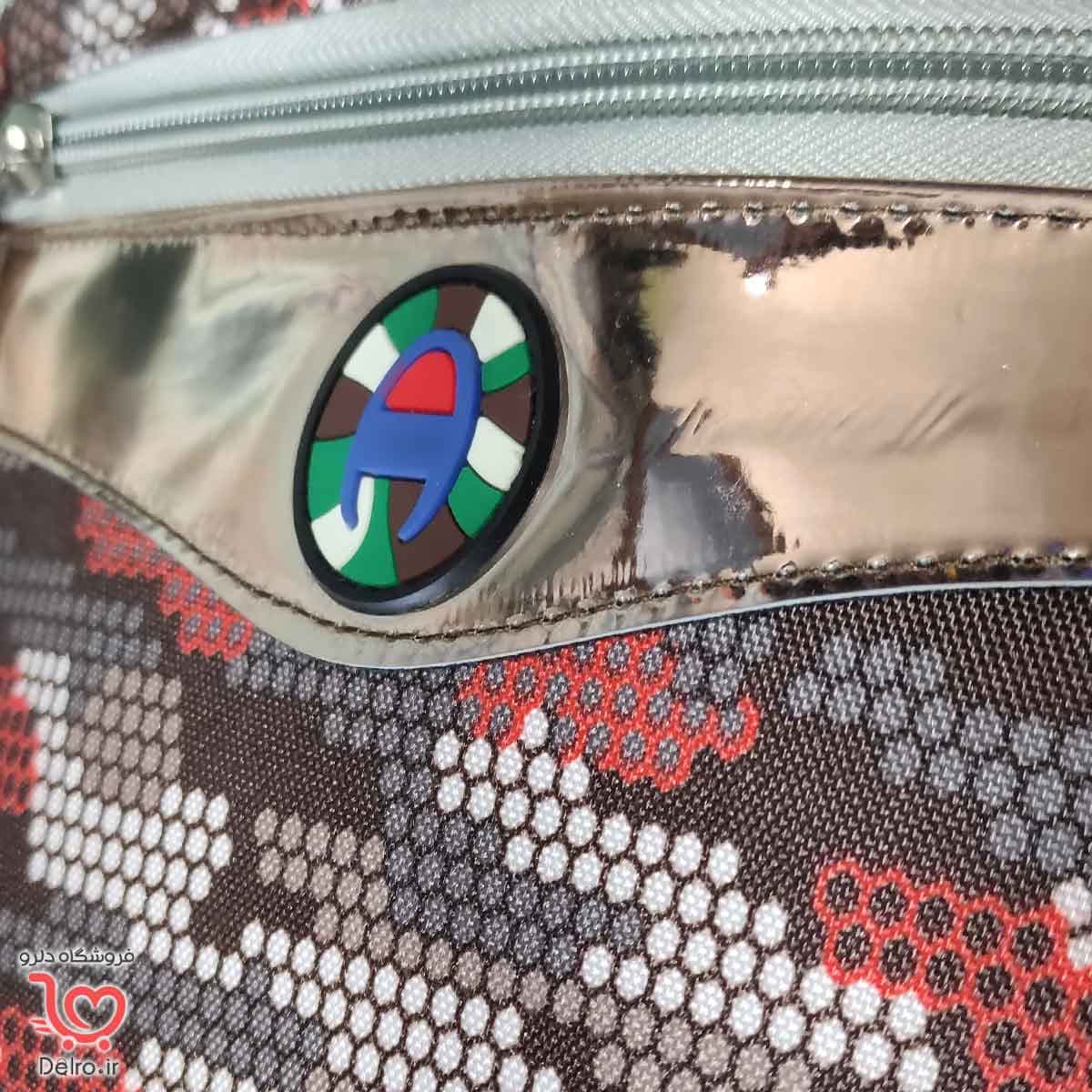 کوله پشتی مدرسه رنگی طرح کندو کد K1022 — تصویر ۶