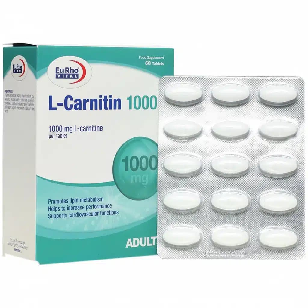قرص ال کارنیتین 1000 یوروویتال — تصویر ۵