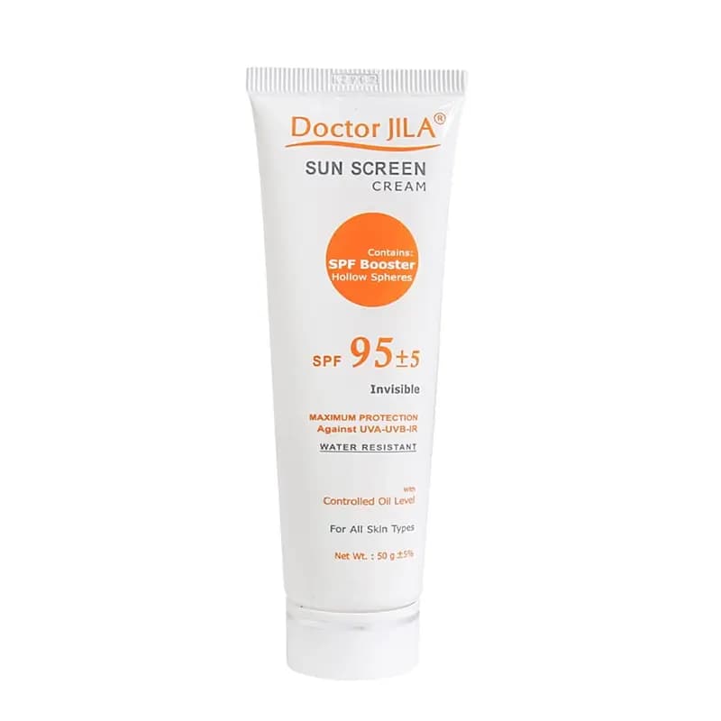 کرم ضد آفتاب SPF95 دکتر ژیلا با چربی کنترل شده 50 میلی لیتر — تصویر ۳