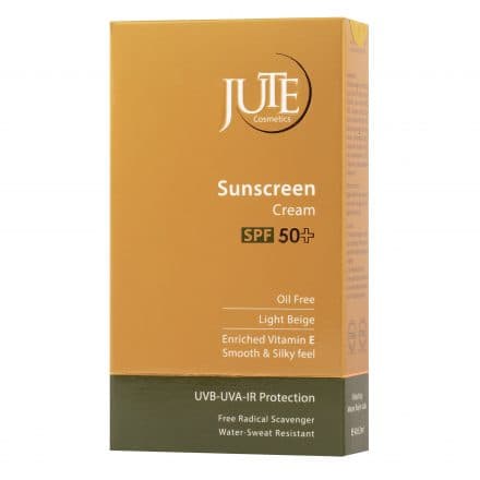 کرم ضد آفتاب ژوت SPF50 فاقد چربی(بژ روشن ) — تصویر ۴