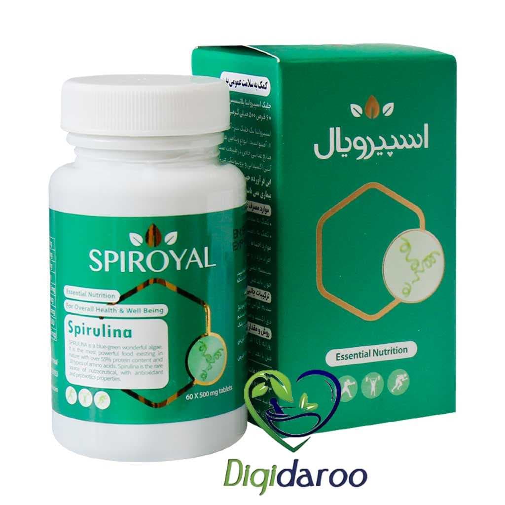 قرص اسپیرویال ماستر فوده 60 عددی (قرص جلبک)