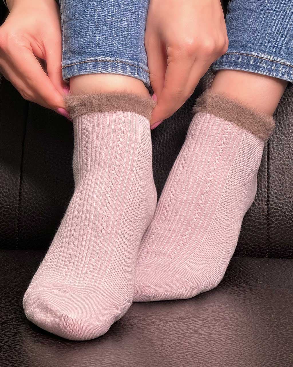 جوراب زنانه موهر مدل کبریتی زمستانی — تصویر ۲