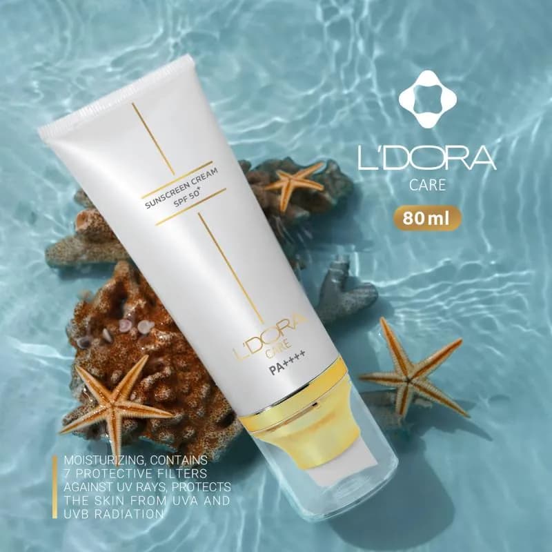 کرم ضدآفتاب SPF50 مناسب انواع پوست بی رنگ — تصویر ۴