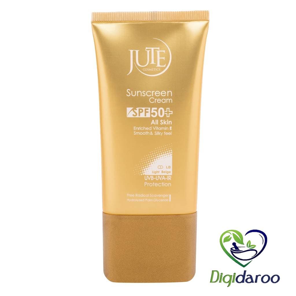 کرم ضد آفتاب SPF50 مناسب انواع پوست بژ روشن