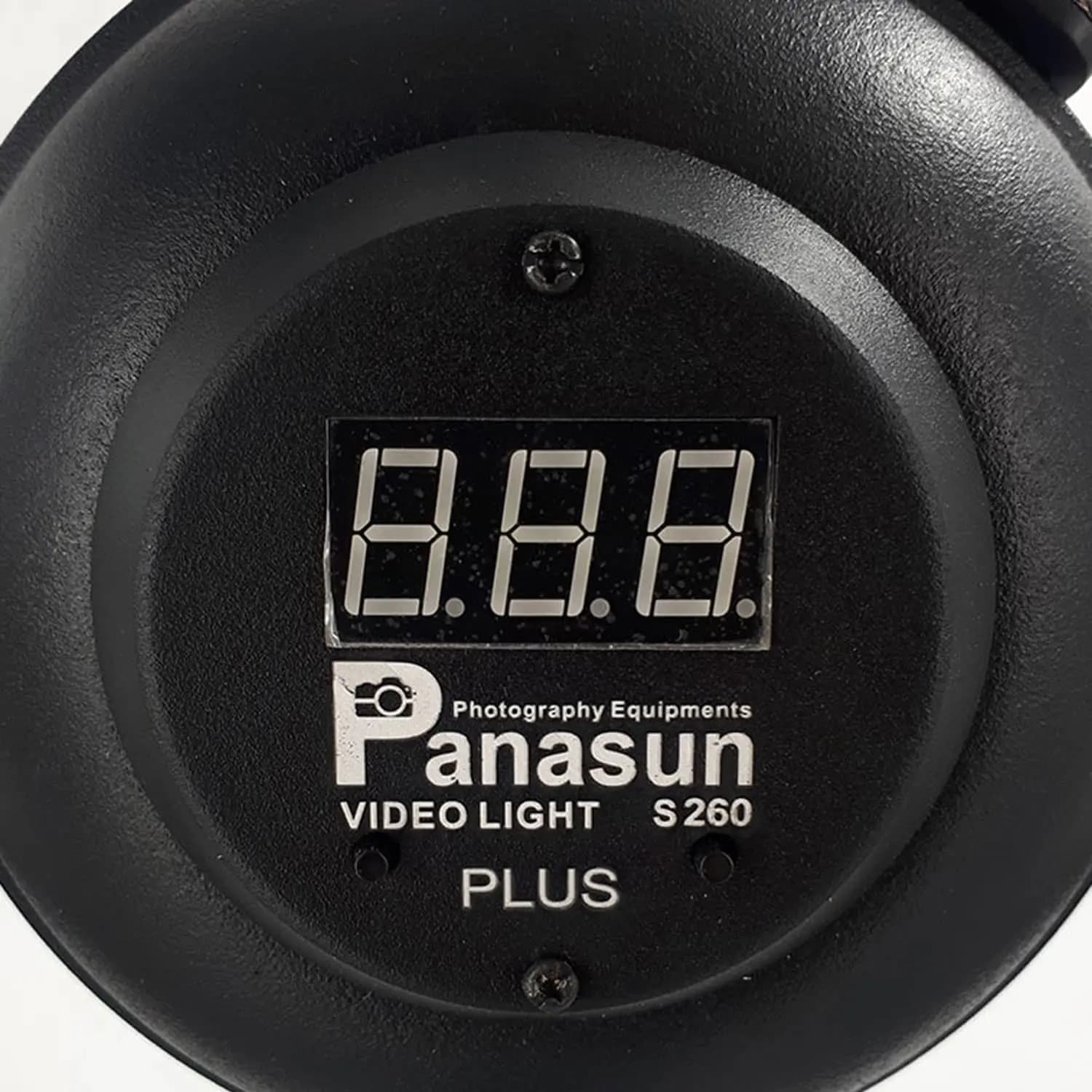 نور ثابت پاناسون Panasun S260 Plus video light — تصویر ۴
