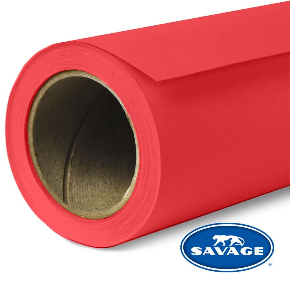فون کاغذی سوج قرمز Savage Widetone Seamless #08 Primary Red