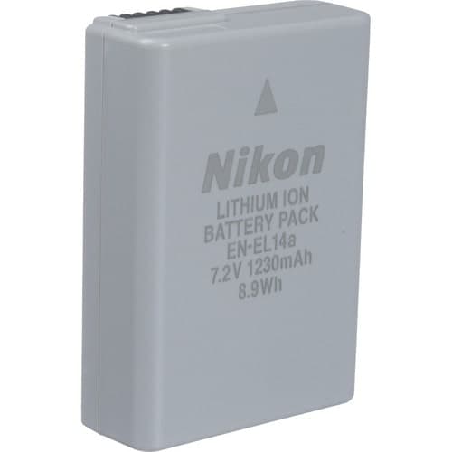 باتری دوربین نیکون Nikon EN-EL14a مشابه اصل — تصویر ۲