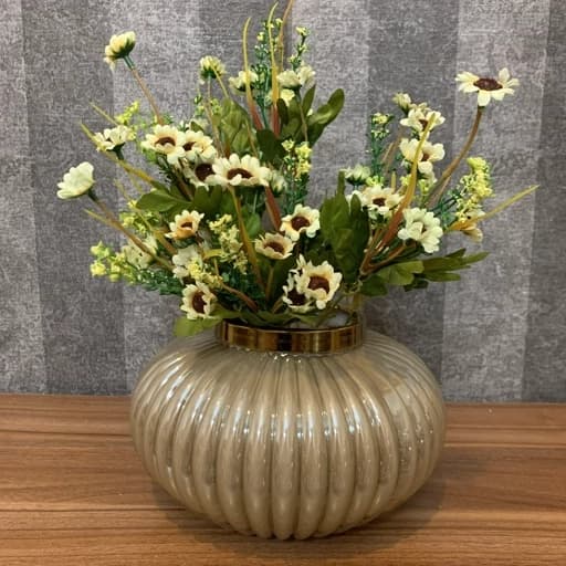 گلدان شیشه ای جدید نسکافه ای مدل نوا