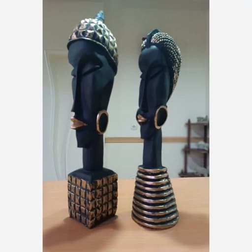مجسمه زوج افریقایی