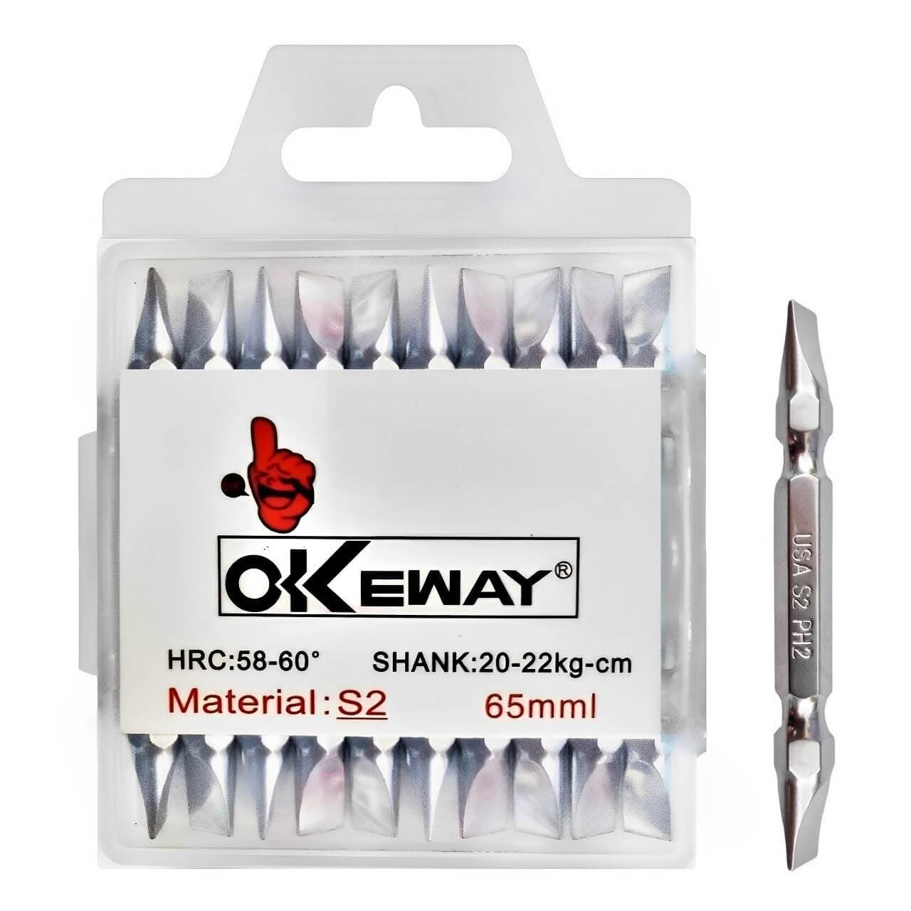 سری پیچ گوشتی دو سر تخت Okeway