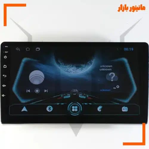 مانیتور خودرو کاروین مدل s800 pro با برد TS مناسب برای سمند EF7
