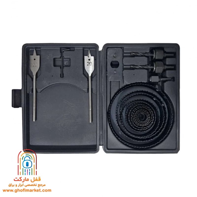 ست سری گرد بر چوب 18 پارچه آروا مدل 7891
