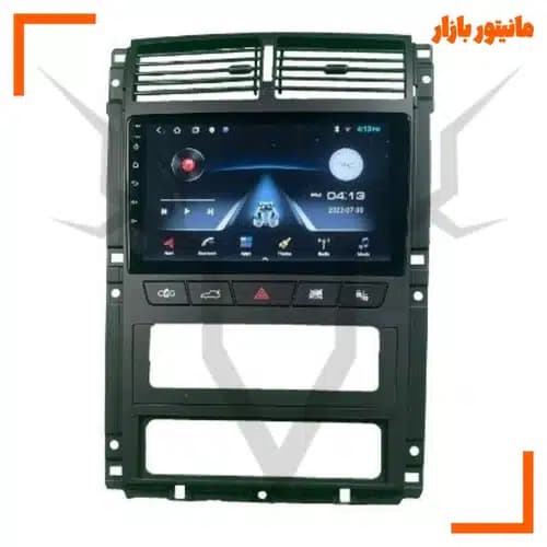 مانیتور اندروید 11 اینچ خودرو پژو پارس و 405 و آریسان داشبورد جدید(سوناتایی) به همراه با دوربین عقب AHD