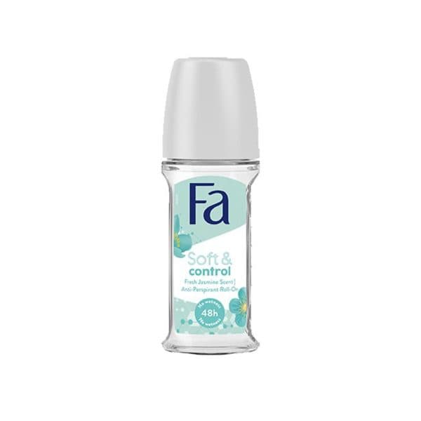 رول ضد تعریق زنانه فا مدل Soft and Control حجم 50 میل