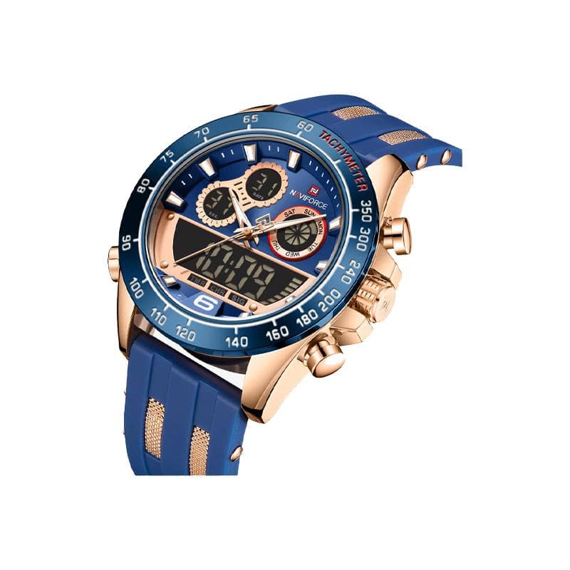 ساعت مچی مردانه نیوی فورس مدل NAVIFORCE NF9188T RG/BE/BE
