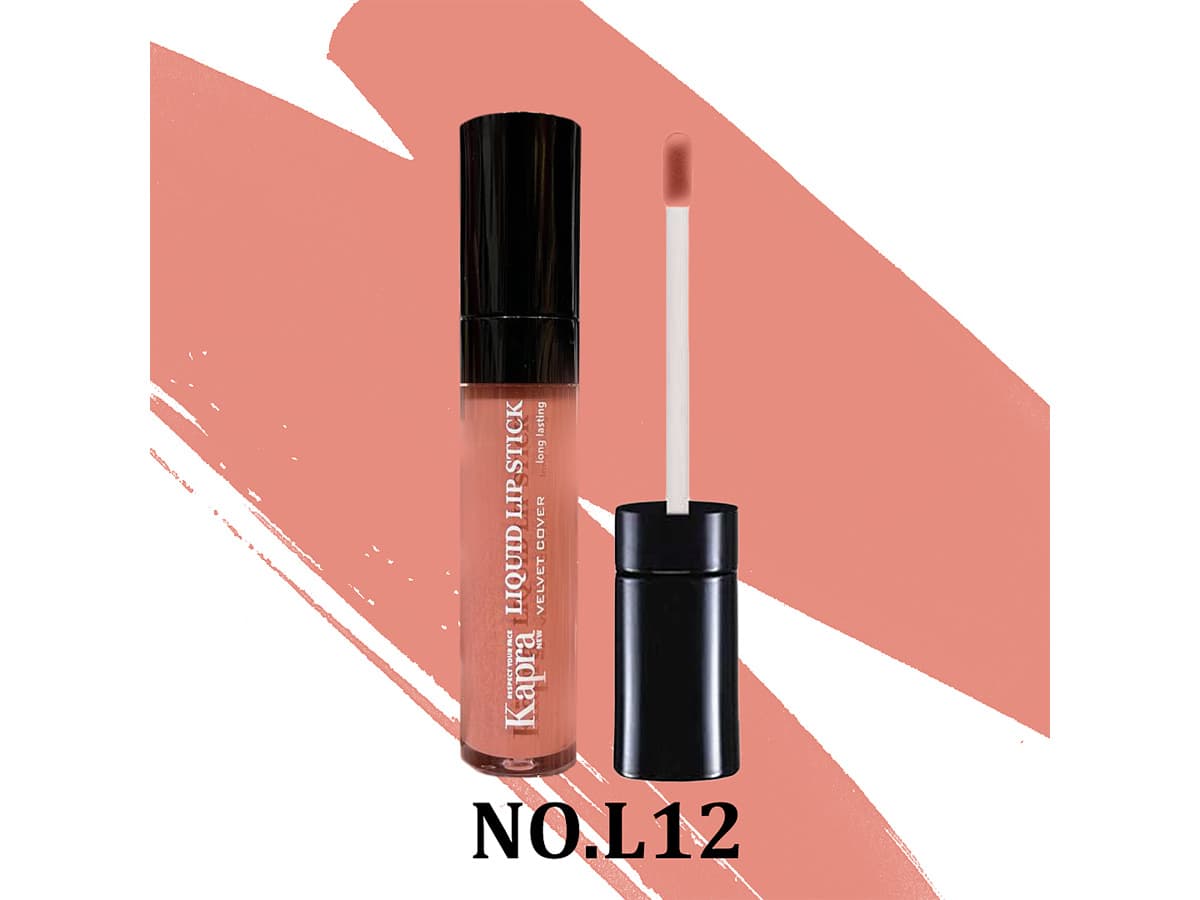رژ لب مایع کاپرا نیو (kapra new) شماره L12 — تصویر ۴