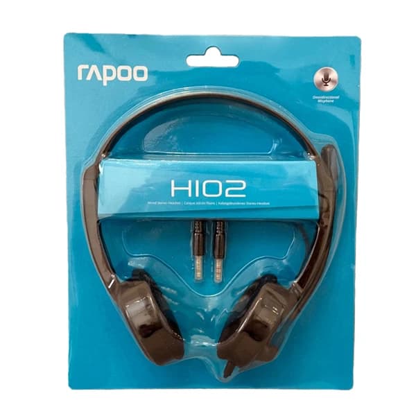 هدست با سیم رپو مدل Rapoo Headset H102 — تصویر ۱۲
