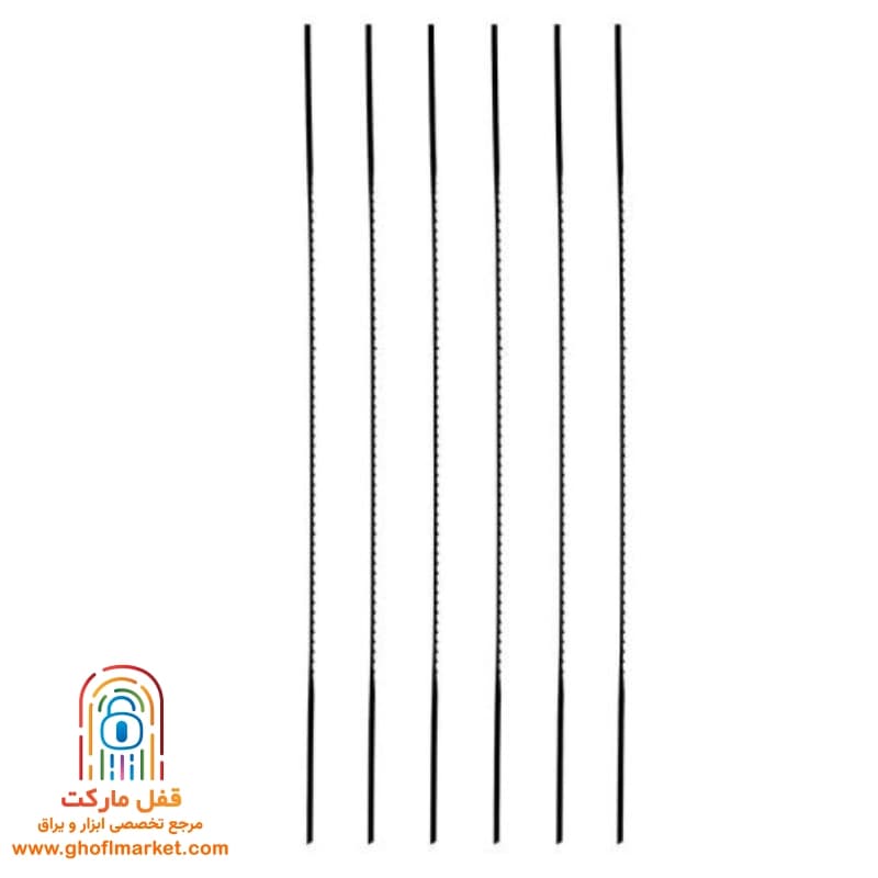 بسته 6 عددی تیغ اره مویی ایران پتک مدل GB 101025