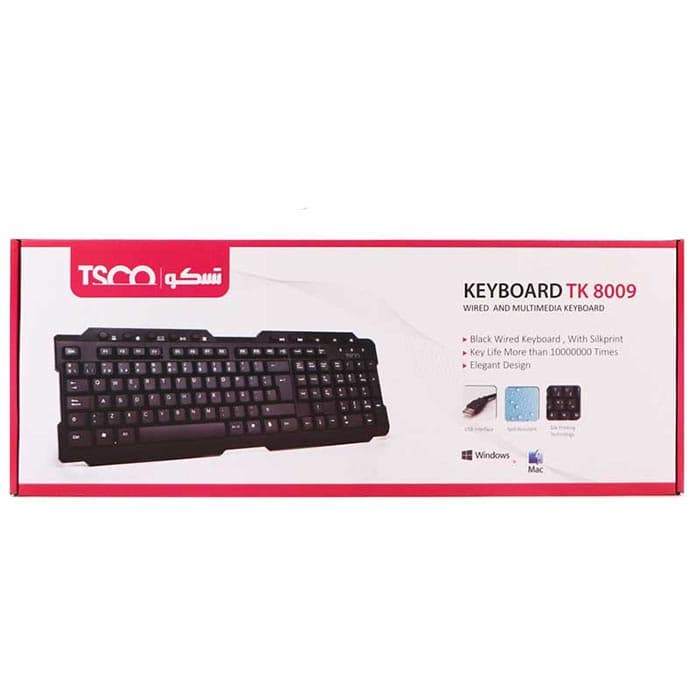 کیبورد TSCO TK8009 — تصویر ۵