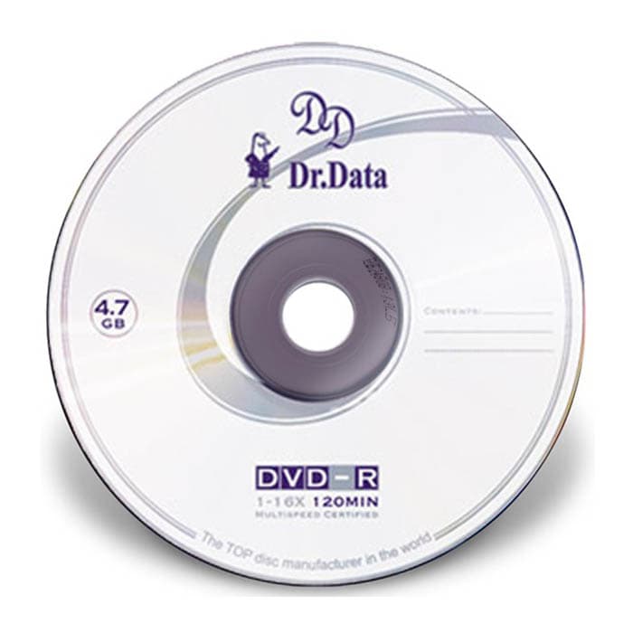 دی وی دی خام دکتر دیتا ۵۰ عددی Dr-Data DVD-R