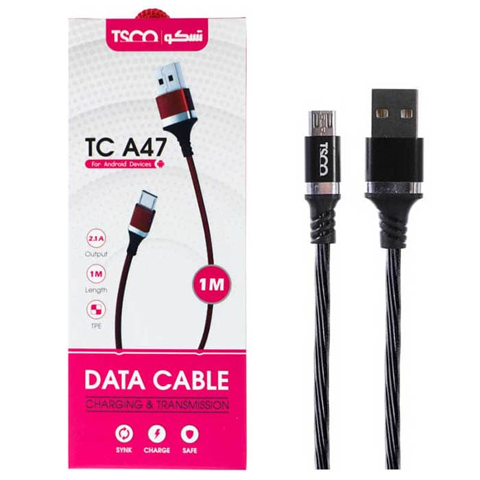 کابل شارژر اندروید TSCO TC A47 — تصویر ۵