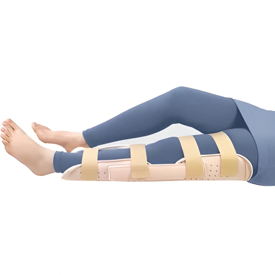 آتل اورژانسی ران و ساق طب و صنعت کد ۳۰۶۴۰ – Free size (تک سایز) ا Emergency Leg Splint — تصویر ۲