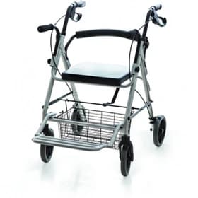 رولیتر زیکلاس مد جا پا دار مدل HY8500 ا zyklusmed HY8500 folding rollator with footrest — تصویر ۳
