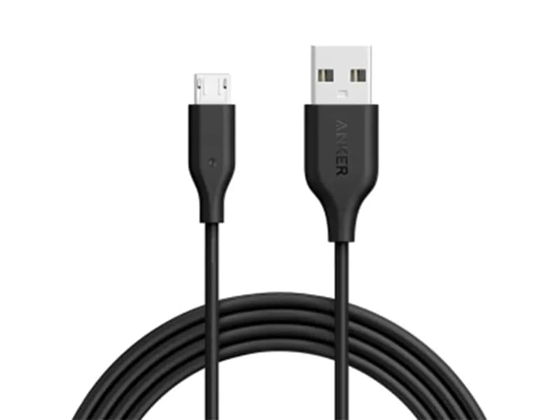 کابل شارژ و انتقال داده میکرو یو اس بی انکر Anker A8133H12 PowerLine 1.8m USB To MicroUSB Cable — تصویر ۳
