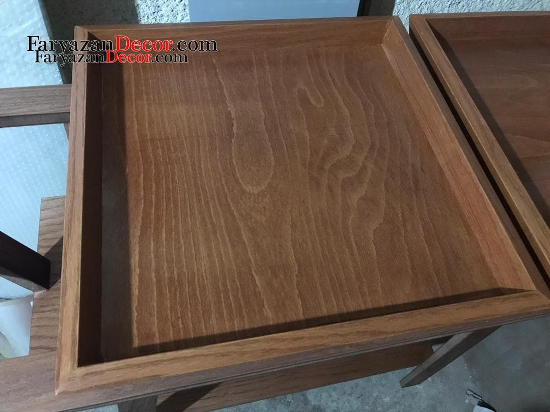 میز جلو مبلی فریازان دکور مدل لبه دار سینی — تصویر ۱۲