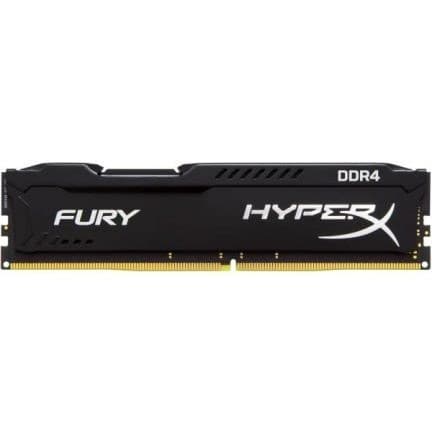 رم کامپیوتر DDR4 تک کاناله 2666 مگاهرتز CL16 کینگستون مدل HyperX FURY ظرفیت 8 گیگابایت