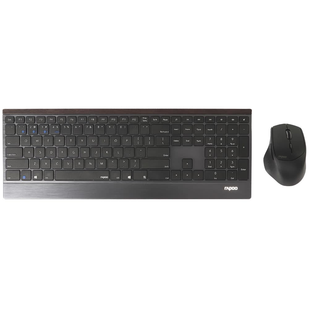 ماوس و کیبورد بی سیم رپو Rapoo 9500M Multi-mode Wireless Desktop — تصویر ۱۰