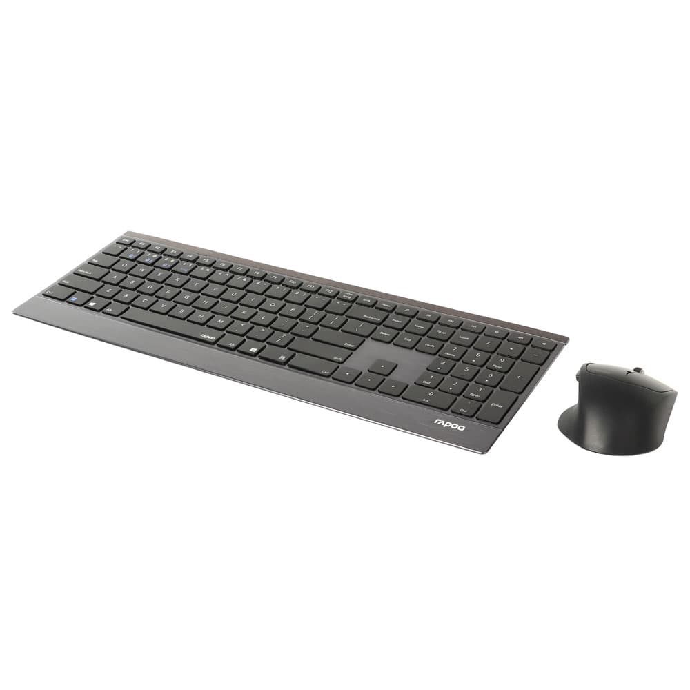 ماوس و کیبورد بی سیم رپو Rapoo 9500M Multi-mode Wireless Desktop — تصویر ۴
