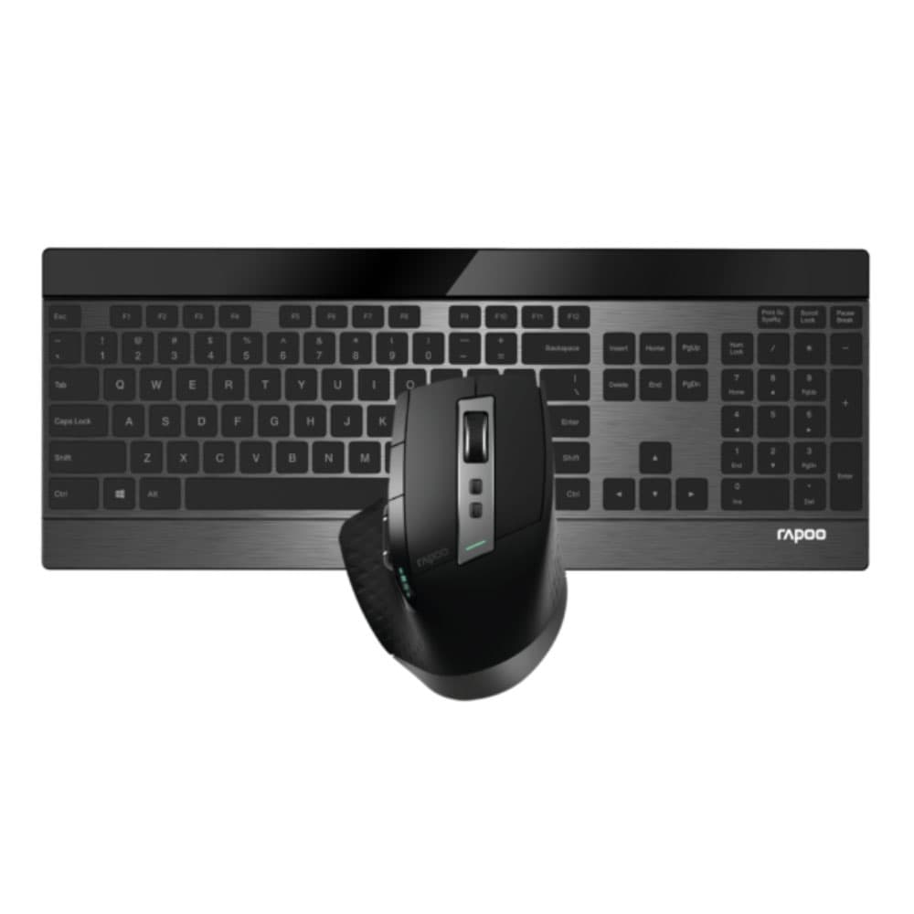 ماوس و کیبورد بی سیم رپو Rapoo Mouse & Keyboard Wireless Ultra Slim 9900M