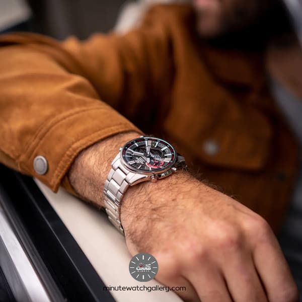 ساعت مچی مردانه کاسیو ادیفایس مدل ECB-S100D-1ADF — تصویر ۸