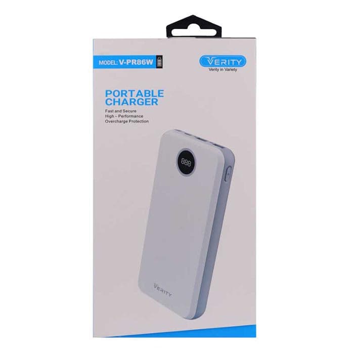پاوربانک 20000 میلی آمپر وریتی Verity V-PR86W 20000mAh — تصویر ۵