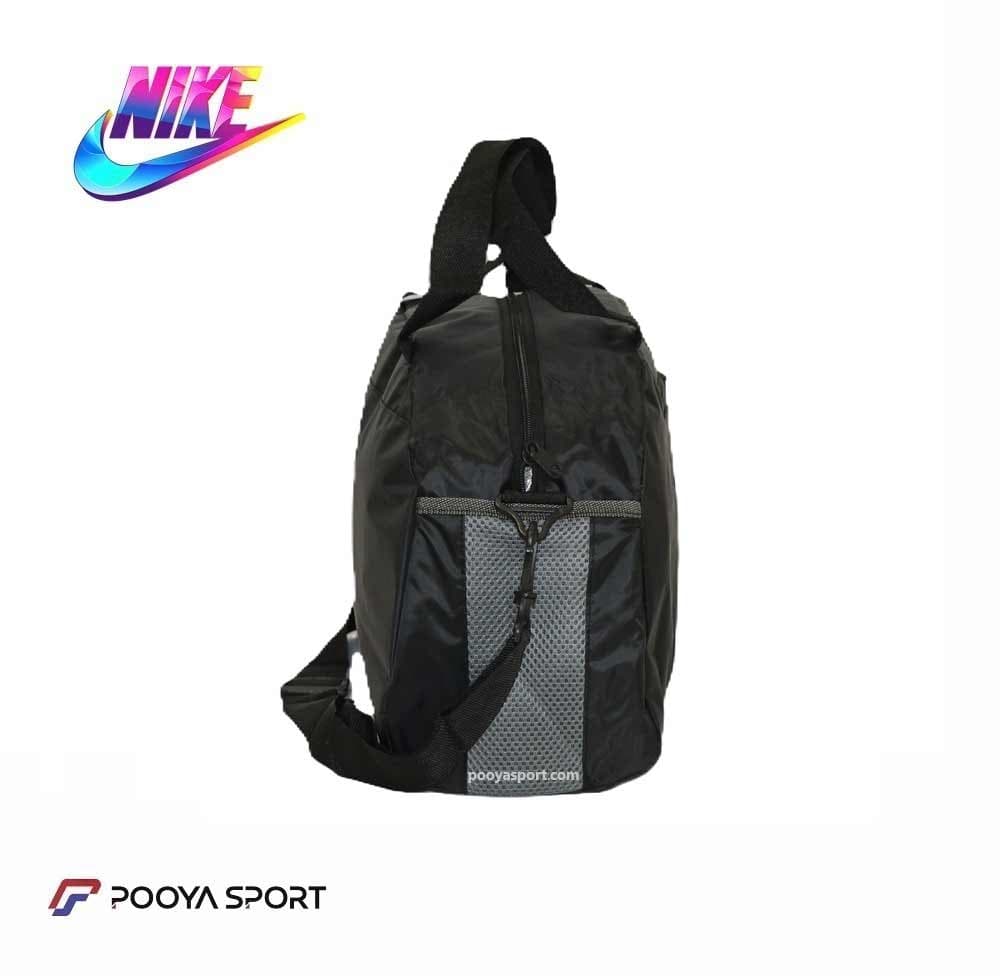ساک ورزشی ضد آب شمعی کوچک نایک NIKE مشکی — تصویر ۱۰
