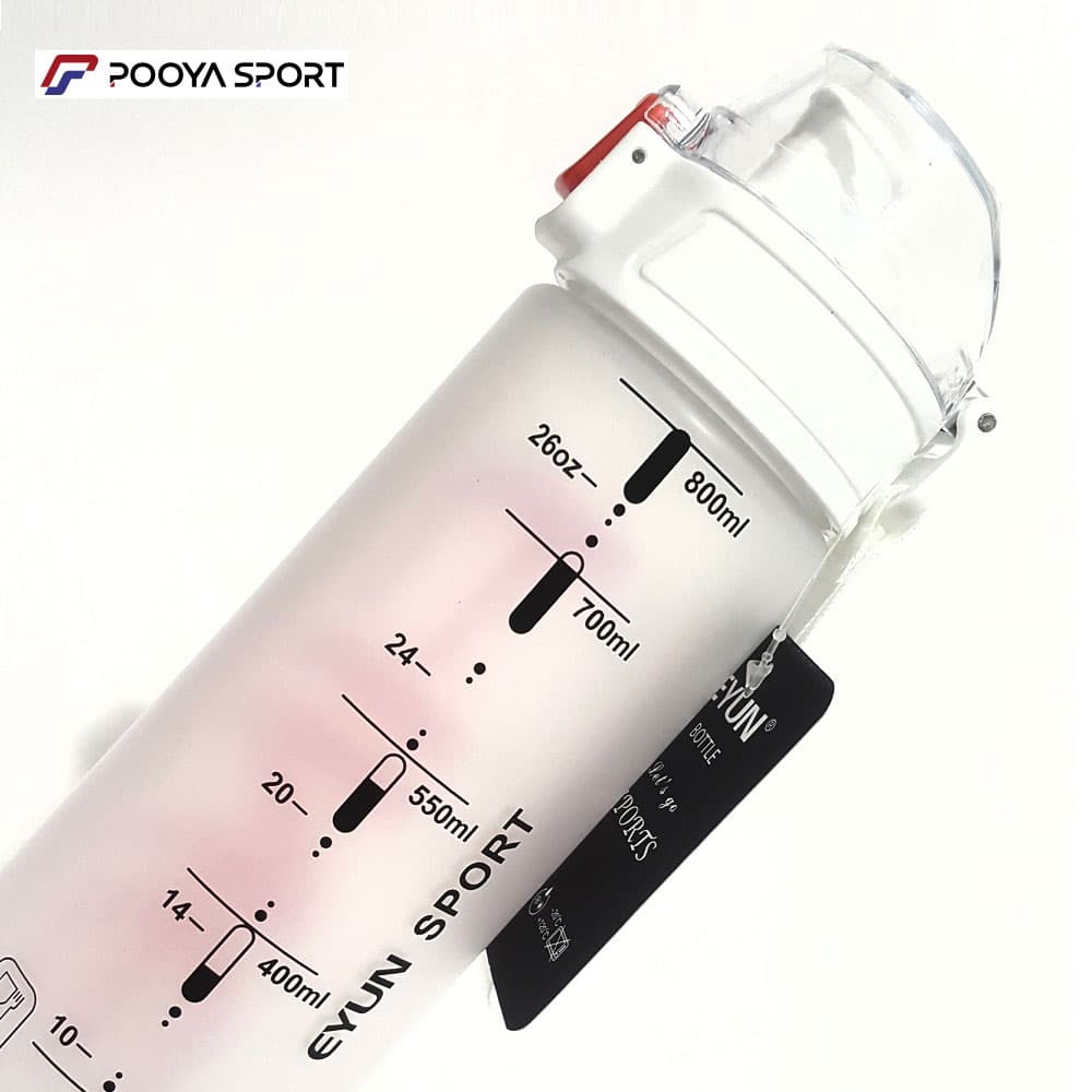 قمقمه ورزشی نشکن مات اعلا HEALTH گنجایش 0.8 لیتر — تصویر ۴