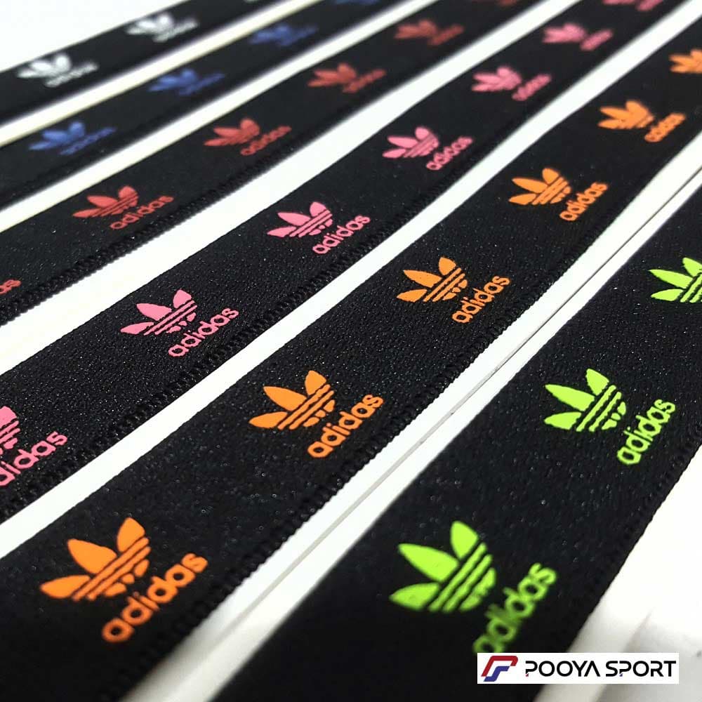 تل مو ورزشی کشی طرح گل آدیداس adidas ترمز دار (جدید) — تصویر ۷