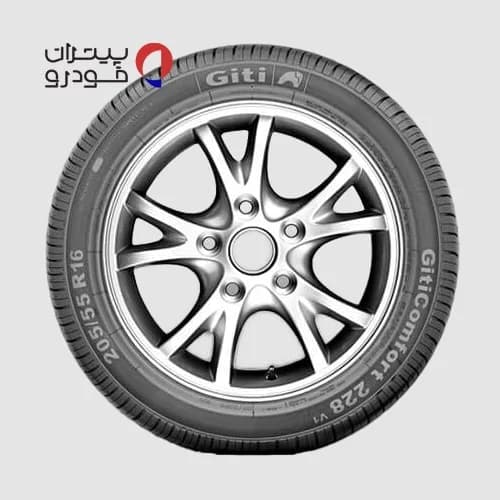 لاستیک جی تی 215/55/16 گل GITICOMFORT 228V1 [تاریخ 2025] — تصویر ۷