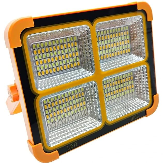 پروژکتور شارژی خورشیدی SL-D8 | پروژکتور سولار 100 وات ضدآب