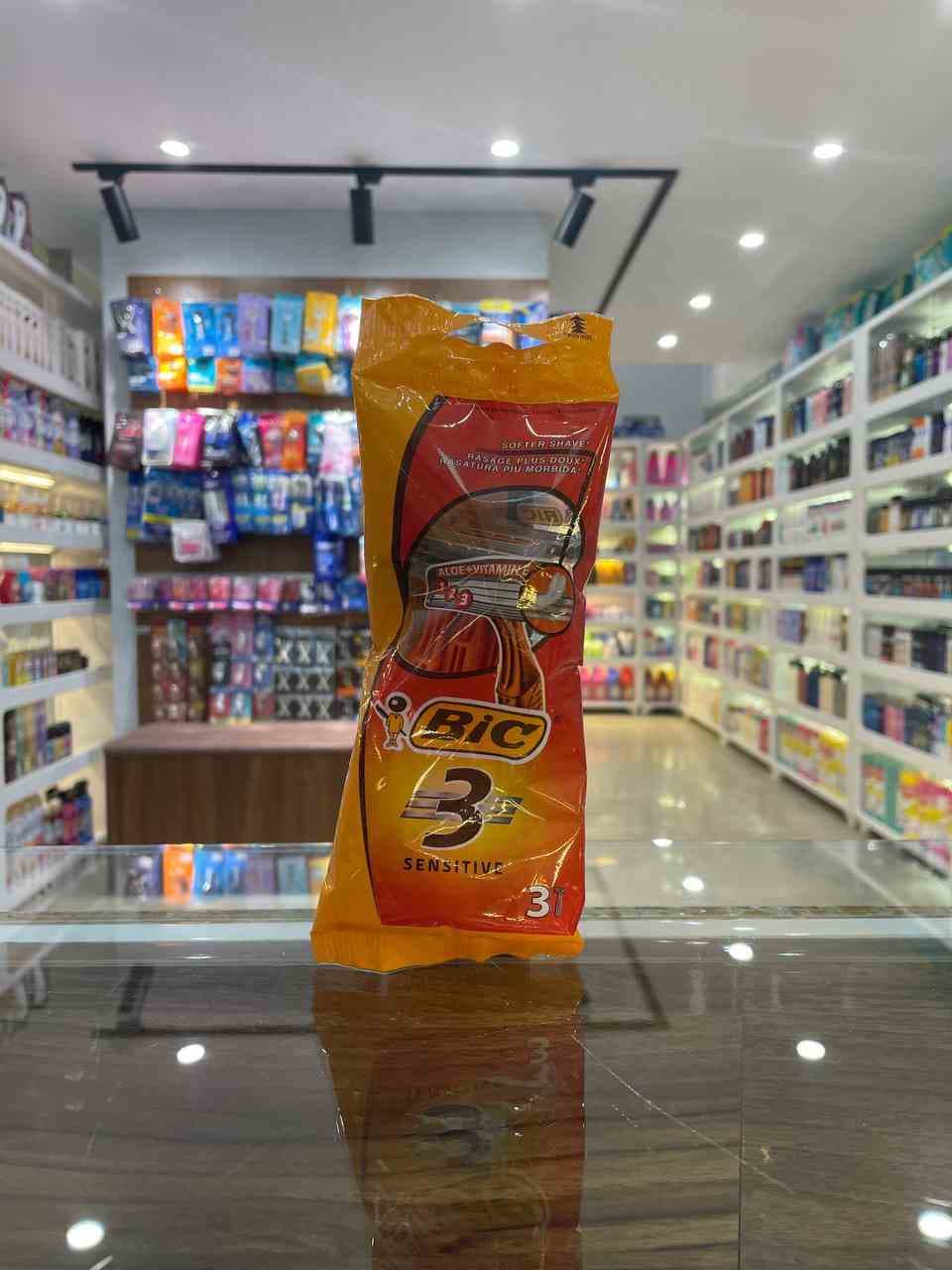 تیغ 3ع 3لبه سنسیتیو بیک