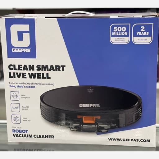 جارو رباتیک GEEPAS مدل GRVC 19057 | Geepas Robotic Vacuum