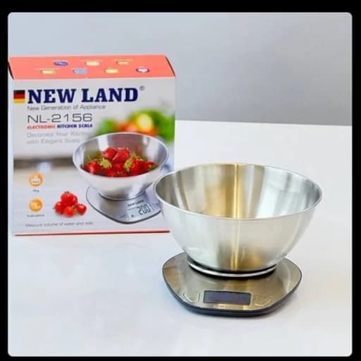 ترازو آشپزخانه نیولند مدل NL-2156 | خرید ترازو دقیق آشپزی