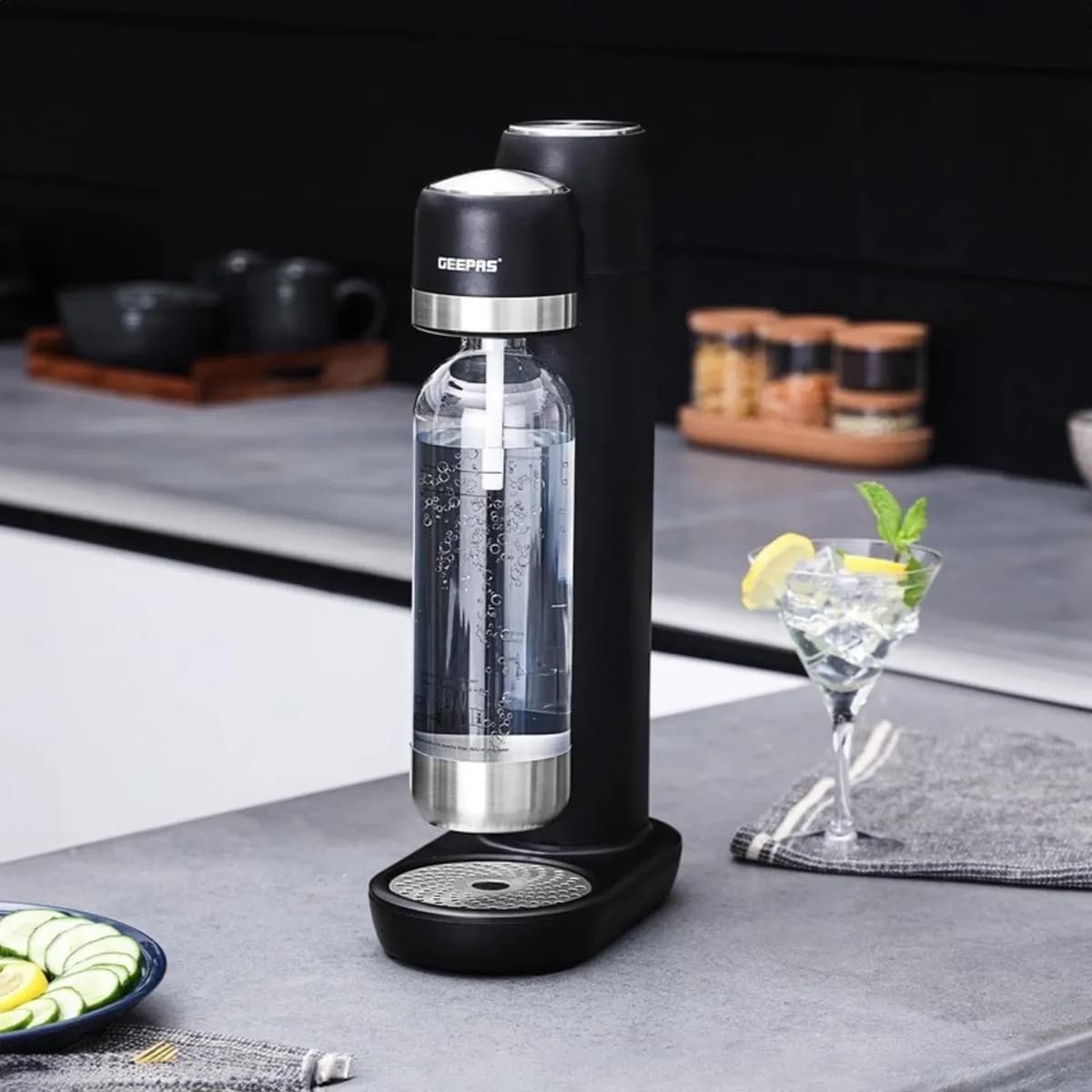سودا ساز نوشابه‌ساز جیپاس مدل GSM63079UK | خرید Geepas Soda Maker