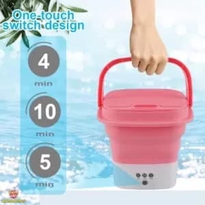 لباسشویی مسافرتی مدل ML01 | خرید لباسشویی کوچک و قابل حمل — تصویر ۵