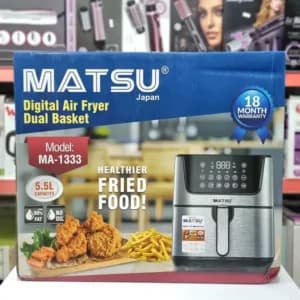 سرخ کن بدون روغن ماتسو مدل MA-1333 | خرید سرخ‌کن ۵/۵ لیتری — تصویر ۳